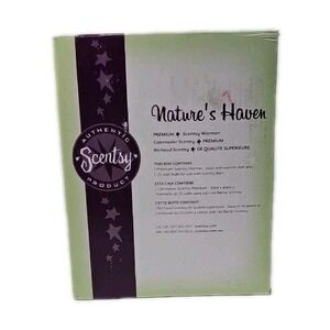 Scentsy -Nature's Haven Bird's Nest -Full Size -  Retired Wax Warmer -New In Box